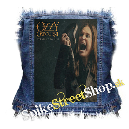 OZZY OSBOURNE - Straight To Hell - chrbtová nášivka