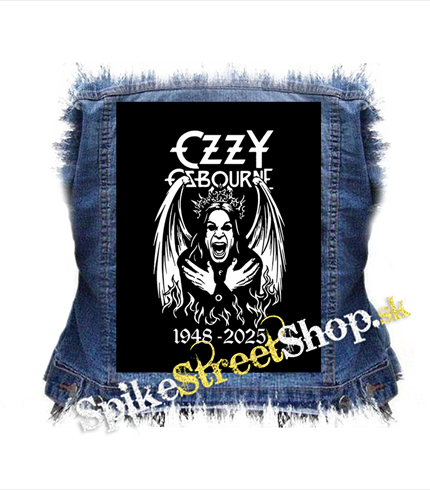 OZZY SOBOURNE - Angel Scream Forever - chrbtová nášivka