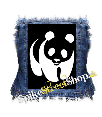 PANDA - chrbtová nášivka