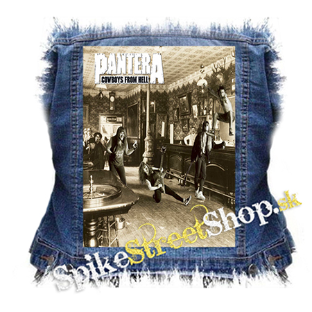 PANTERA - Cowboys From Hell - chrbtová nášivka