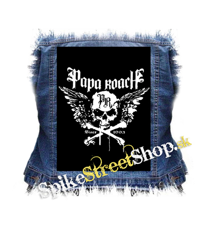 PAPA ROACH - Crossbones Since 1993 - chrbtová nášivka
