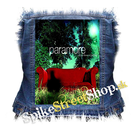 PARAMORE - All We Know Is Falling - chrbtová nášivka