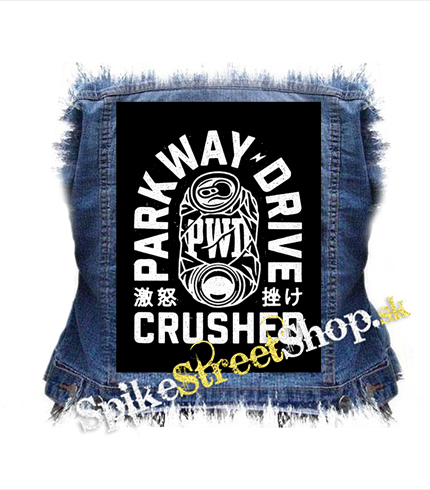 PARKWAY DRIVE - Crushed - chrbtová nášivka