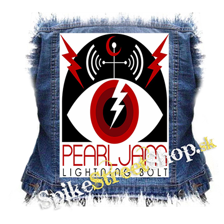 PEARL JAM - Lightning Bolt - chrbtová nášivka