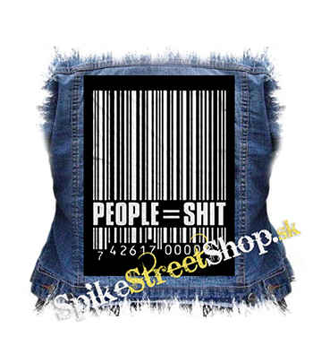 PEOPLE SHIT - chrbtová nášivka