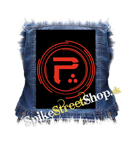 PERIPHERY - Red Logo - chrbtová nášivka