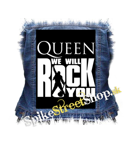 QUEEN - We Will Rock You (2) - chrbtová nášivka