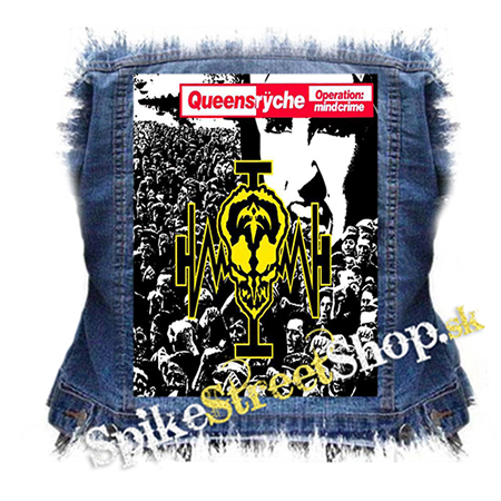 QUEENSRYCHE - Operation Mindcrime - chrbtová nášivka