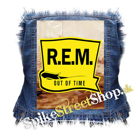 R.E.M. - Out Of Time - chrbtová nášivka