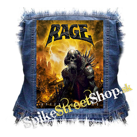 RAGE - Afterlifelines - chrbtová nášivka