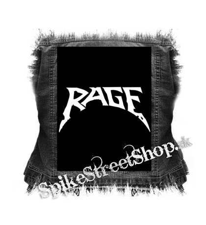 RAGE - Logo - chrbtová nášivka
