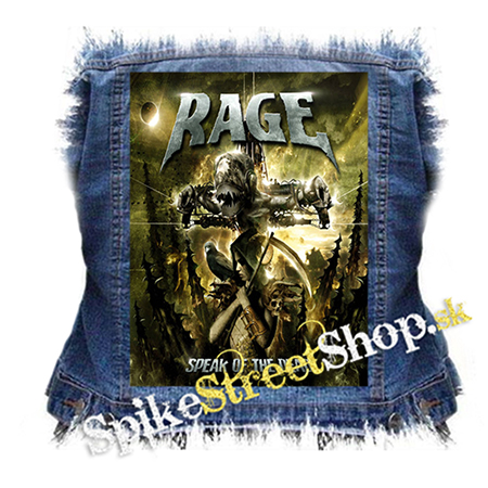 RAGE - Speak of the Dead - chrbtová nášivka