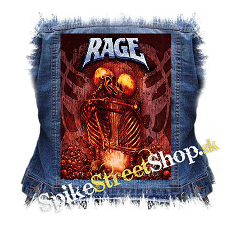 RAGE - Spreading the Plague - chrbtová nášivka