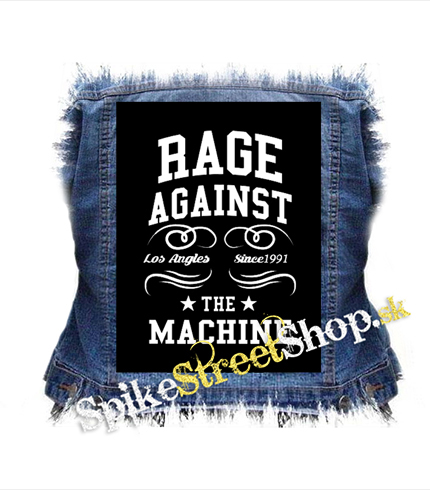 RAGE AGAINST THE MACHINE - Since 1991 - chrbtová nášivka