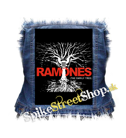 RAMONES - The Family Tree - chrbtová nášivka