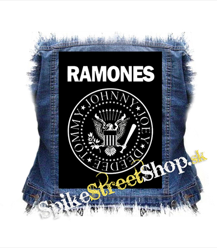RAMONES - chrbtová nášivka