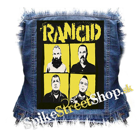 RANCID - Tomorrow Never Comes - chrbtová nášivka