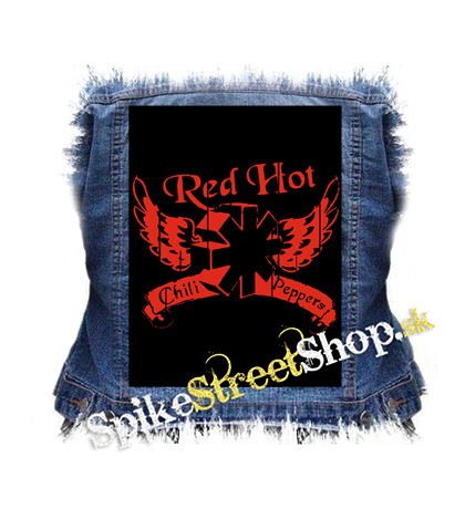 RED HOT CHILI PEPPERS - Red Logo Table - chrbtová nášivka