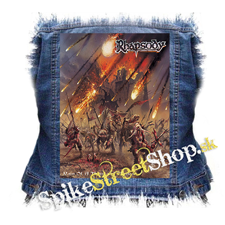 RHAPSODY - Rain of a Thousand Flames - chrbtová nášivka