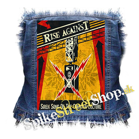RISE AGAINST - Siren Song Of The Counter-Culture - chrbtová nášivka