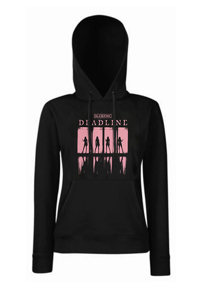 BLACKPINK - Deadline - čierna dámska mikina