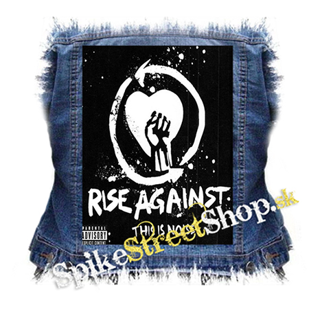 RISE AGAINST - This Is Noise - chrbtová nášivka