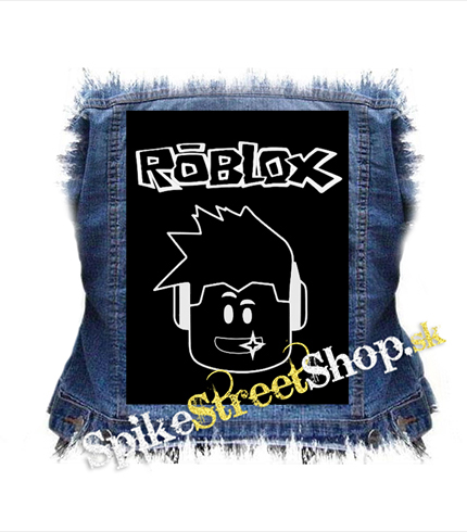 ROBLOX - Logo & Skin Face - chrbtová nášivka