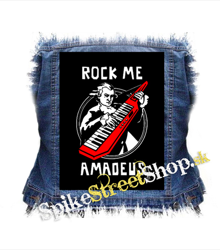 ROCK ME AMADEUS - chrbtová nášivka