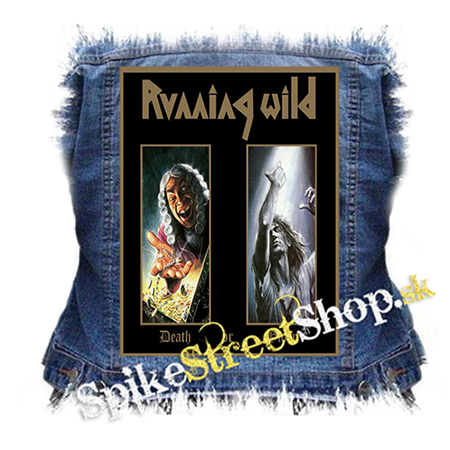 RUNNING WILD - Death Or Glory - chrbtová nášivka