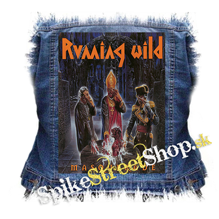 RUNNING WILD - Masquerade - chrbtová nášivka