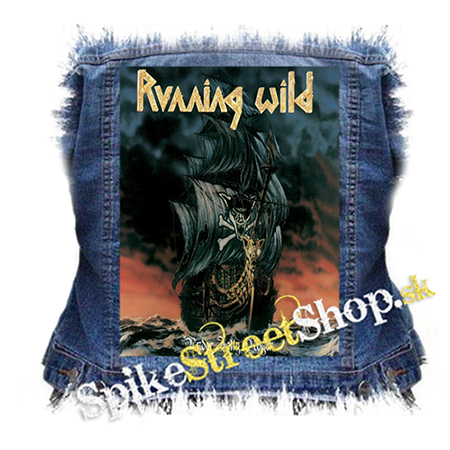 RUNNING WILD - Under Jolly Roger - chrbtová nášivka