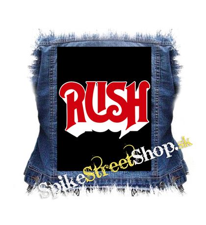RUSH - Logo Red - chrbtová nášivka