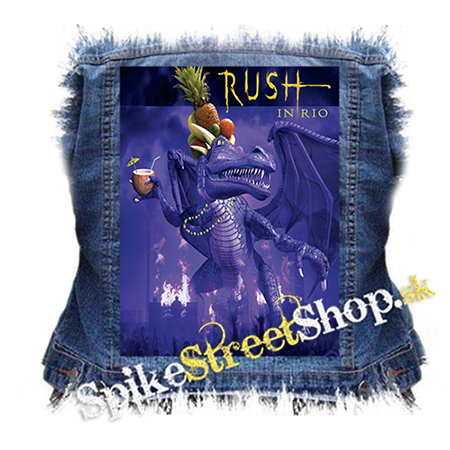 RUSH - Rush In Rio - chrbtová nášivka