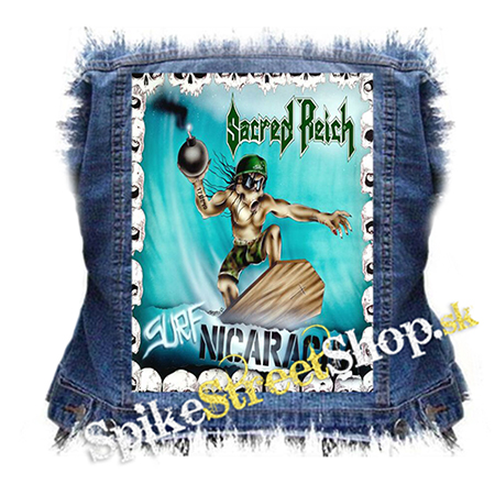SACRED REICH - Surf Nicaragua - chrbtová nášivka
