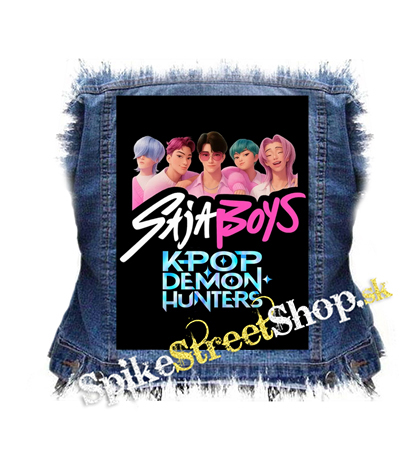 SAJA BOYS - Kpop Demon Hunters - chrbtová nášivka
