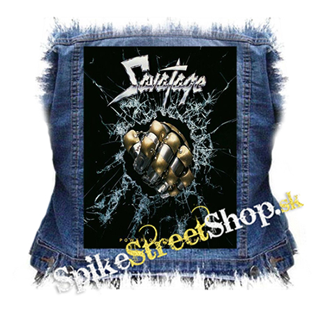 SAVATAGE - Power of the Night - chrbtová nášivka