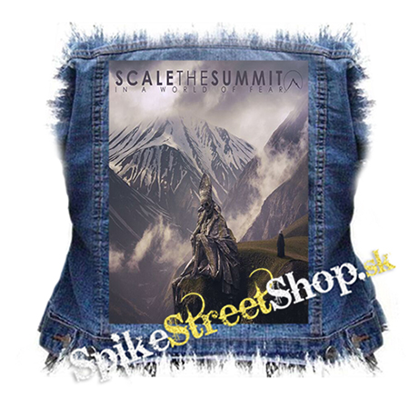SCALE THE SUMMIT - In a World of Fear - chrbtová nášivka