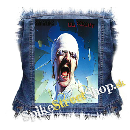 SCORPIONS - Blackout - chrbtová nášivka