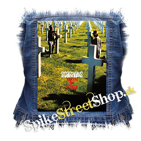 SCORPIONS - Taken By Force - chrbtová nášivka