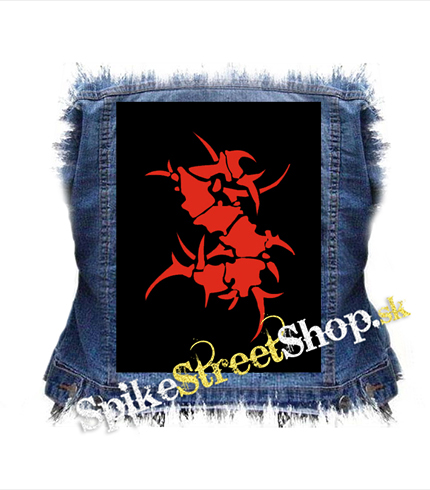 SEPULTURA - Red Logo - chrbtová nášivka