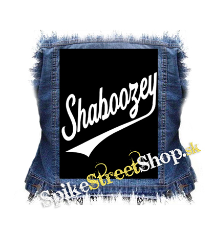SHABOOZEY - Logo Singer - chrbtová nášivka