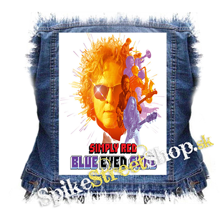 SIMPLY RED - Blue Eyed Soul - chrbtová nášivka