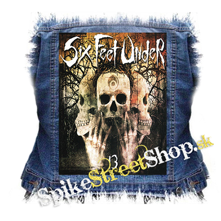 SIX FEET UNDER - 13 - chrbtová nášivka