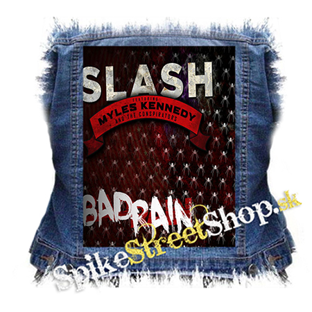 SLASH - Bad Rain - chrbtová nášivka