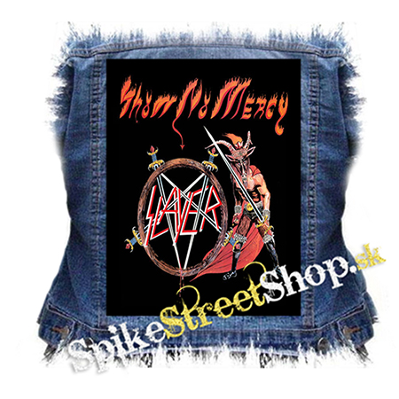 SLAYER - Show No Mercy - chrbtová nášivka