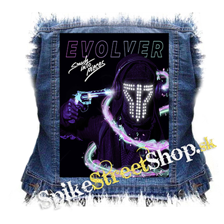 SMASH INTO PIECES - Evolver - chrbtová nášivka
