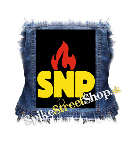 SNP - Slovenské Národné Povstanie - chrbtová nášivka