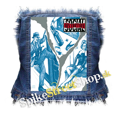 SOCIAL DISTORTION - Social Distortion - chrbtová nášivka
