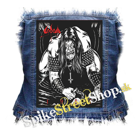 SODOM - 1982 cover - chrbtová nášivka
