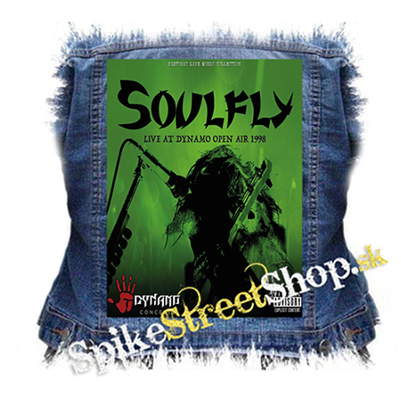 SOULFLY - Live at Dynamo Open Air 1998 - chrbtová nášivka